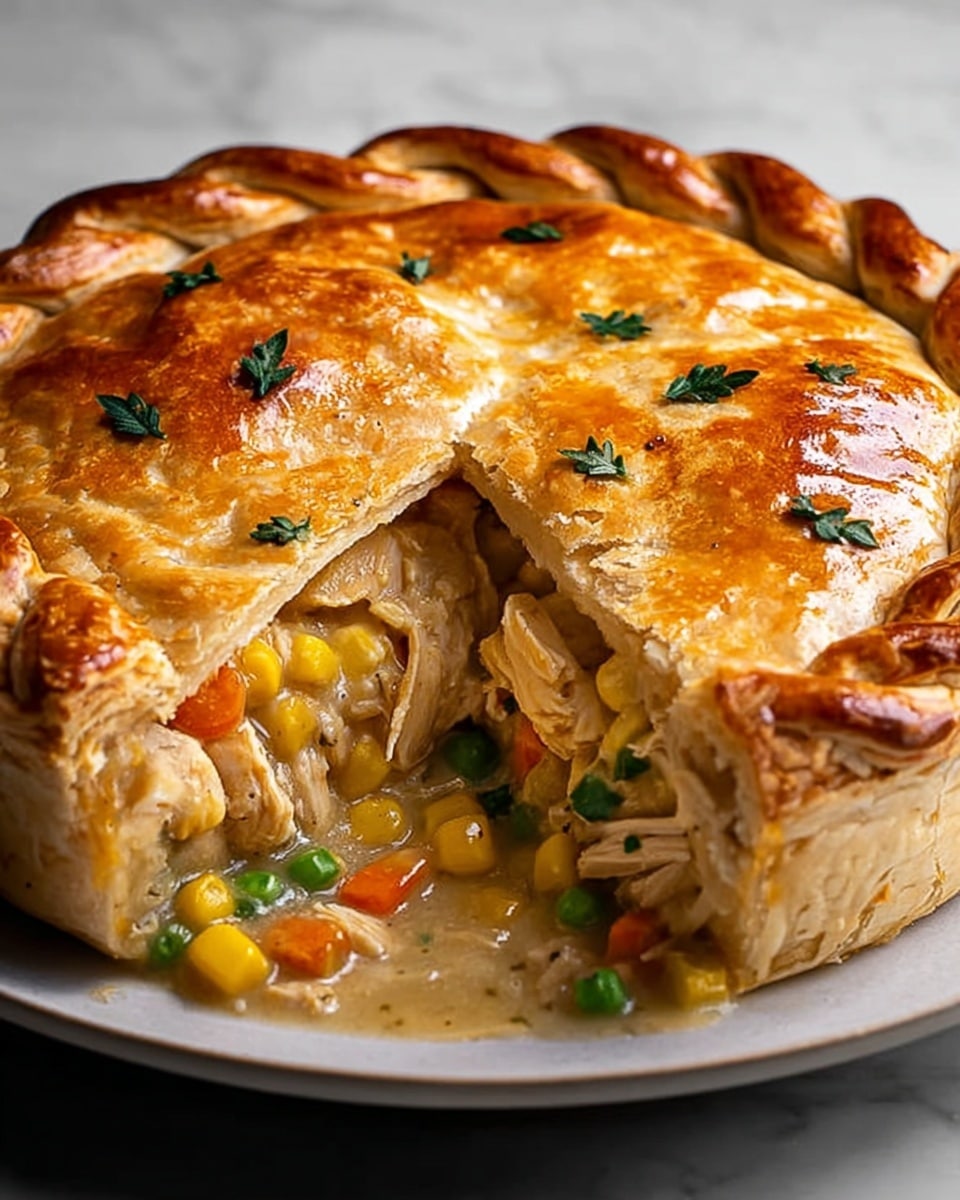 Brazilian Chicken Pot Pie Recipe - Recipe Image