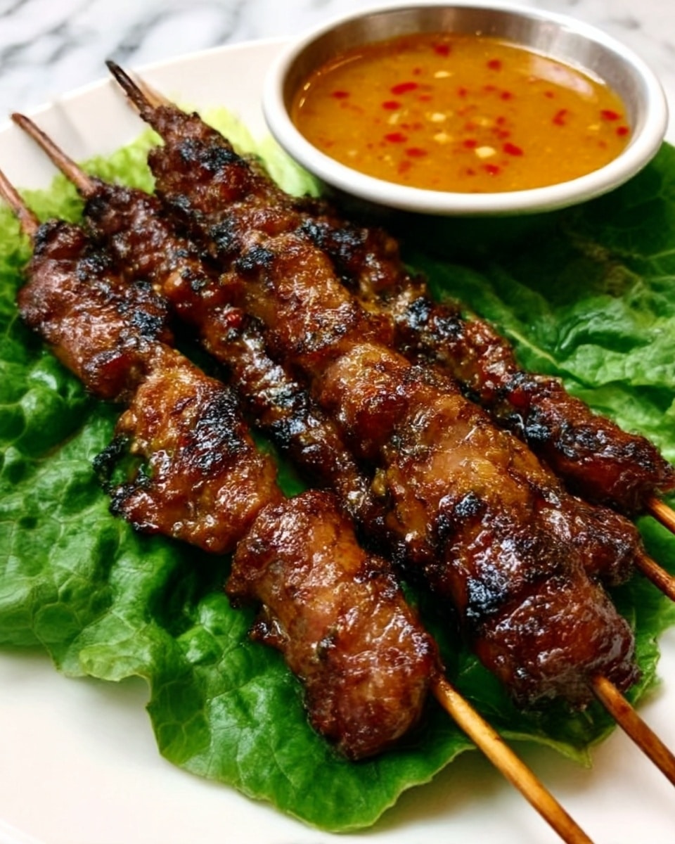 Grilled Thai Coconut Chicken Skewers Recipe - Recipe Image