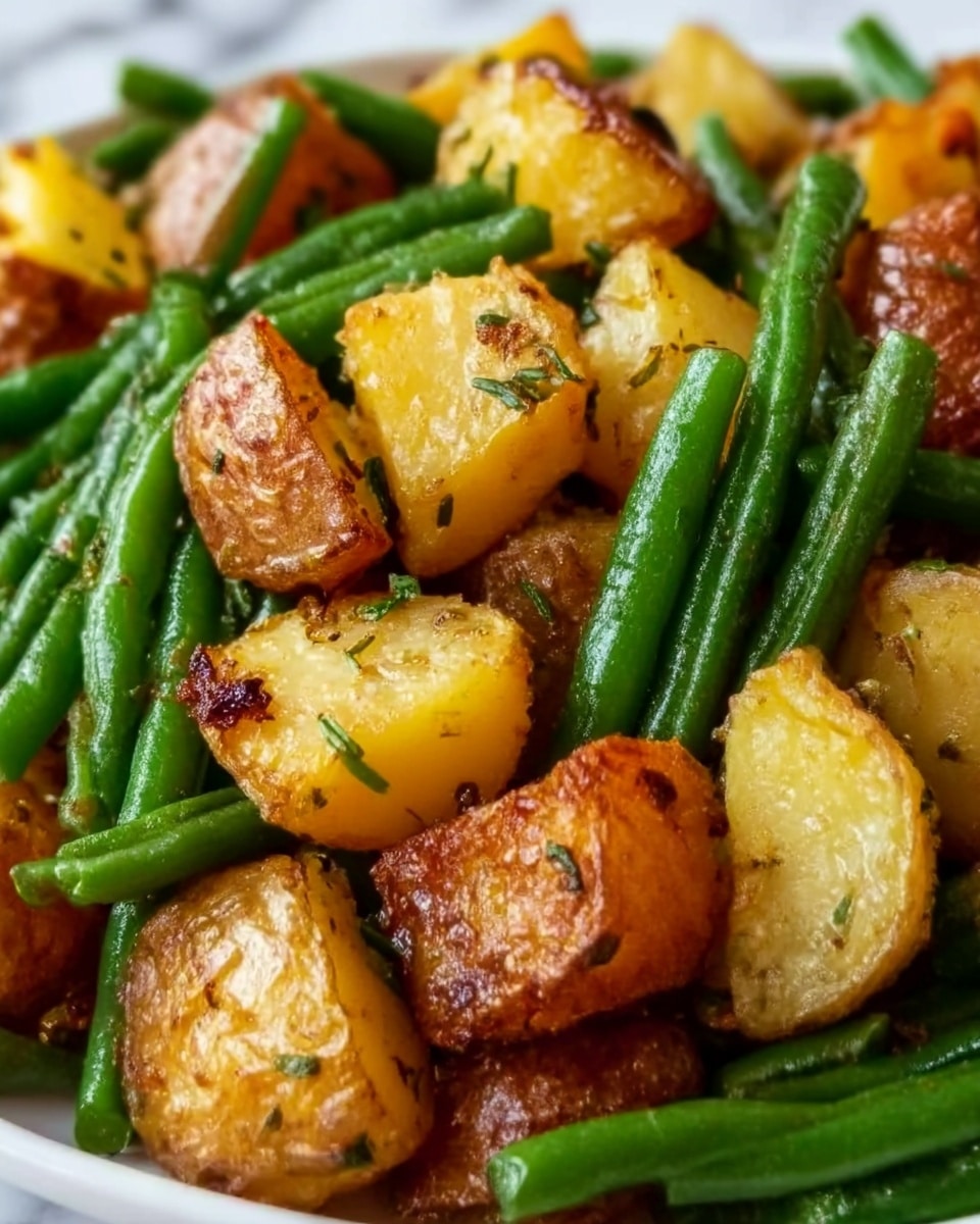 Ranch Green Beans and Potatoes Recipe - Recipe Image
