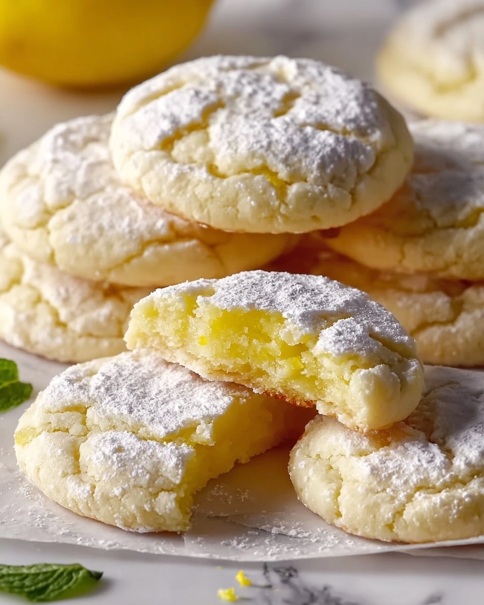 Zesty Lemon-Filled Cookies Recipe - Recipe Image