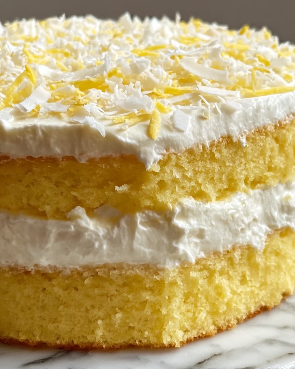 Coconut Cream Cake Recipe - Recipe Image