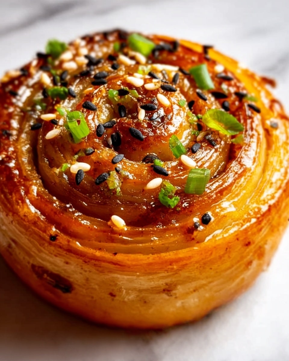 Cheesy Gochujang & Spring Onion Swirls Recipe - Recipe Image
