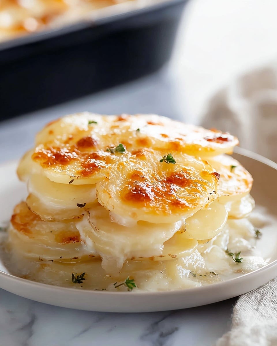 Creamy Scalloped Potatoes Recipe - Recipe Image