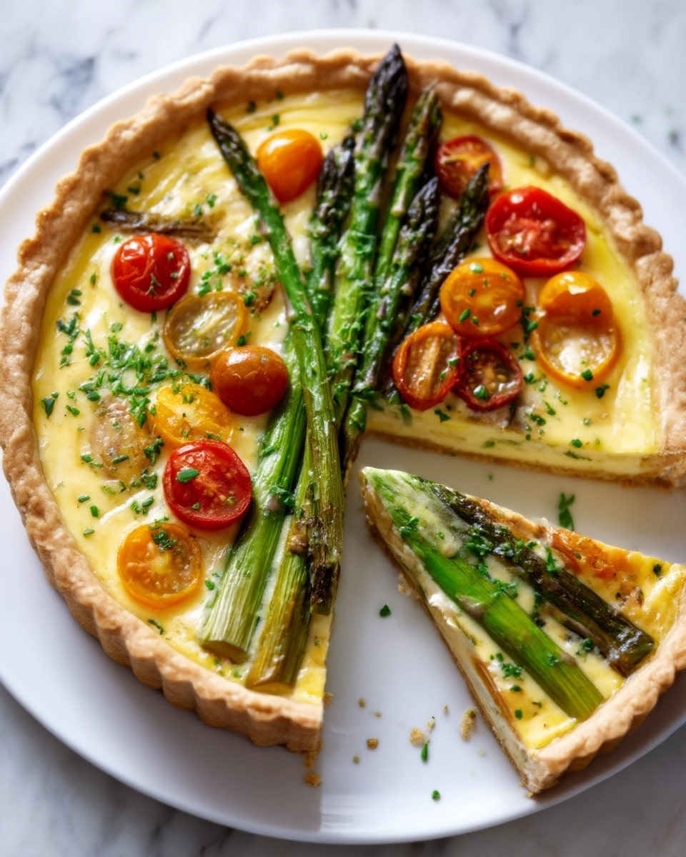 Spring Vegetable Quiche Recipe - Recipe Image