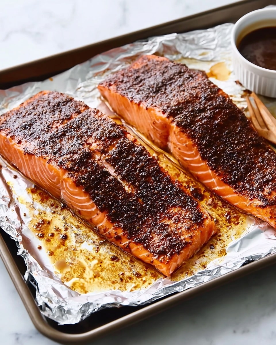 Chili Maple Glazed Salmon Recipe - Recipe Image