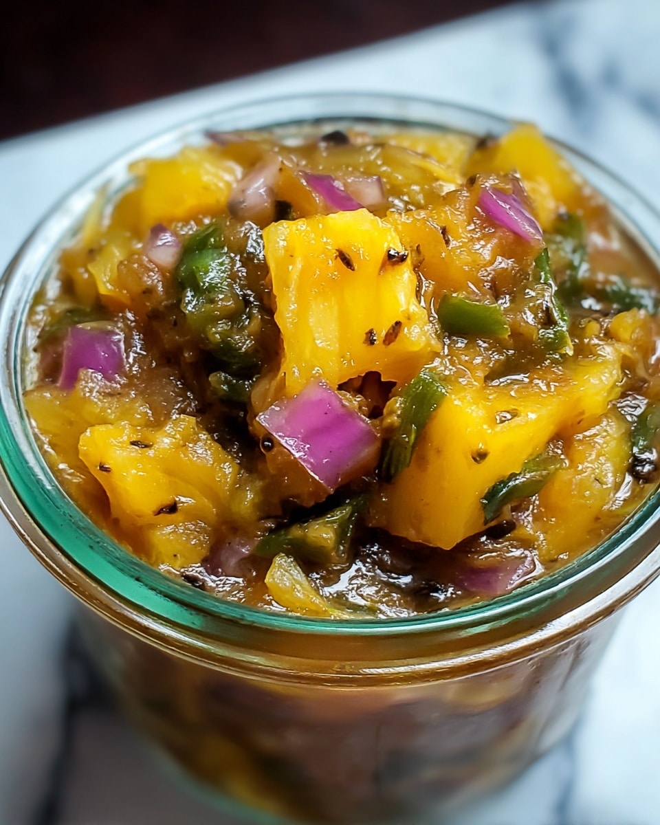 Spicy Pineapple Jalapeño Chutney Recipe - Recipe Image
