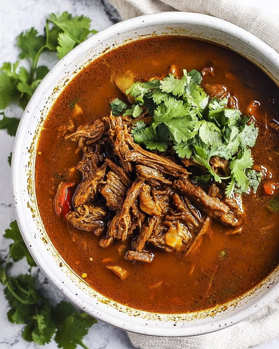 Coconut Red Curry Drip Beef Recipe - Recipe Image