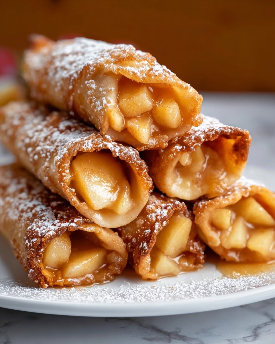 Apple Pie Egg Rolls Recipe - Recipe Image