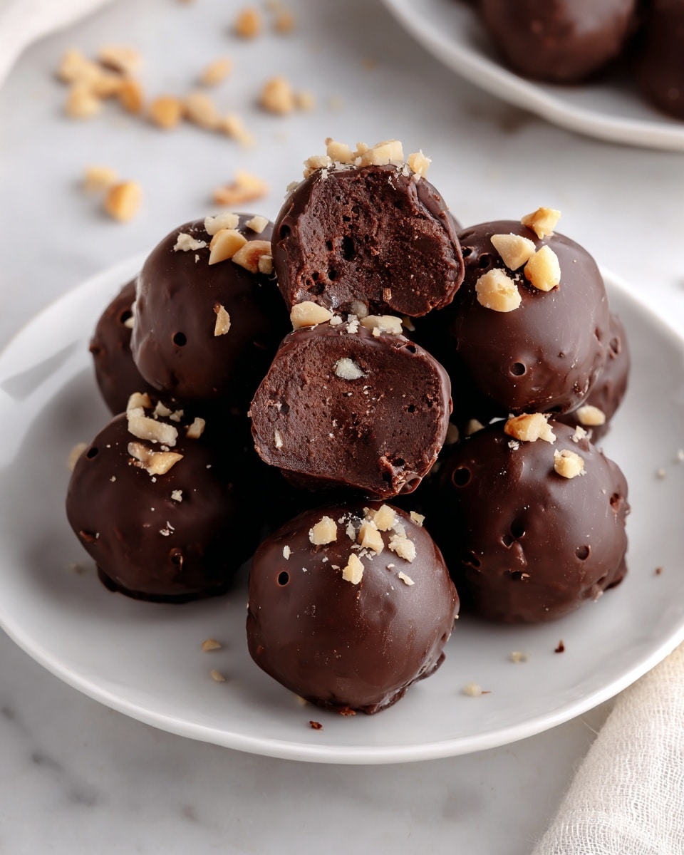 No-Bake Brownie Bites Recipe - Recipe Image