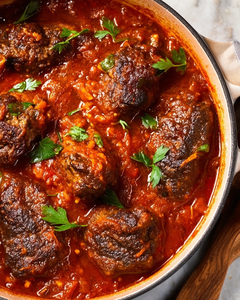 Italian Sunday Gravy (Sunday Sauce) Recipe - Recipe Image