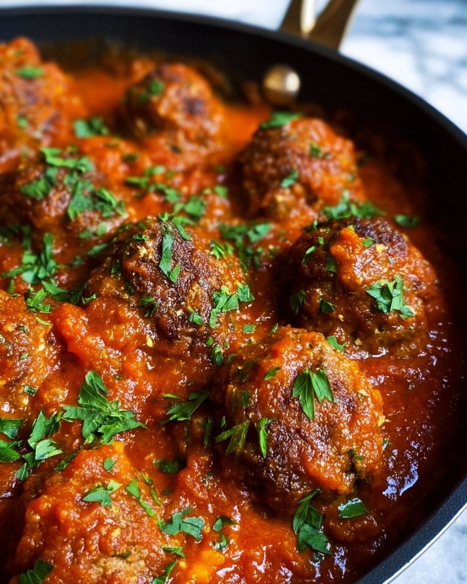 Spanish Meatballs in Tomato Sauce Recipe - Recipe Image