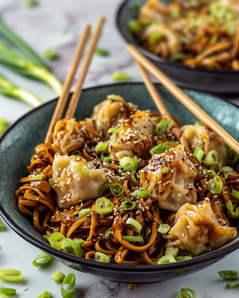 Potsticker Noodle Bowls Recipe - Recipe Image