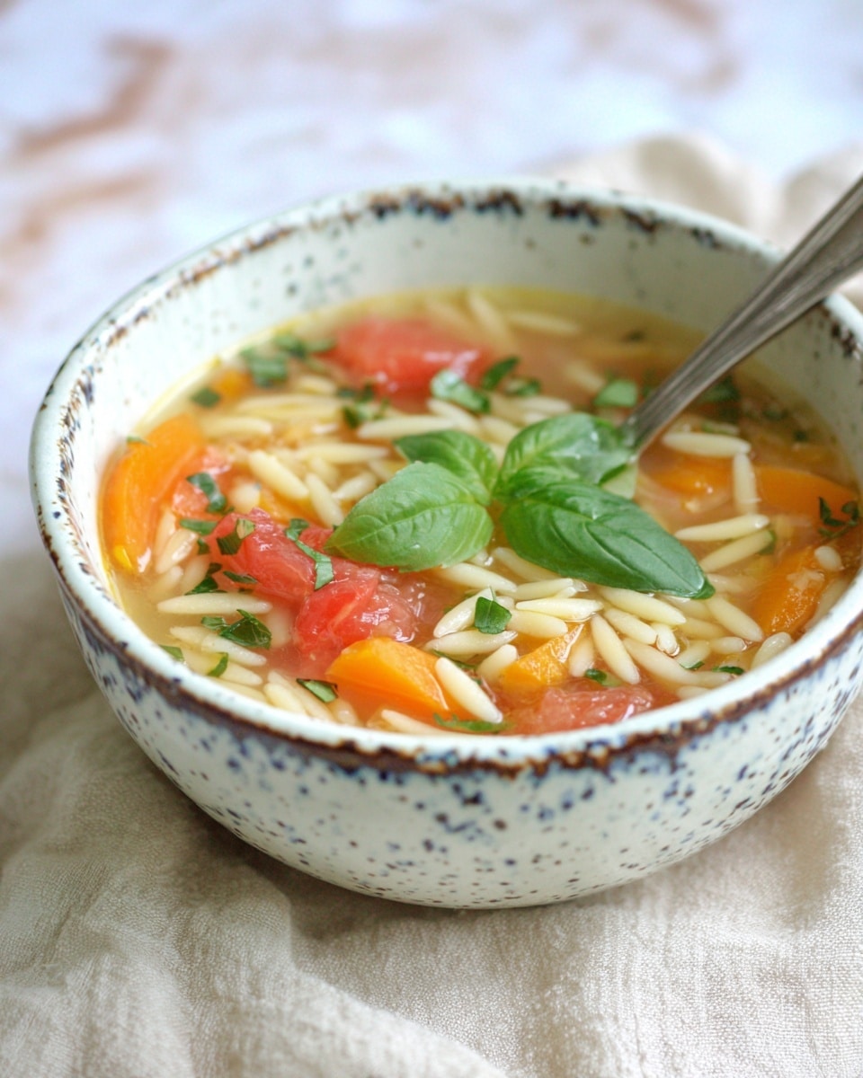 Summery Orzo Soup Recipe - Recipe Image