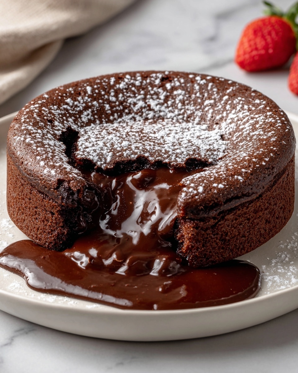 Air Fryer Lava Cake Recipe - Recipe Image