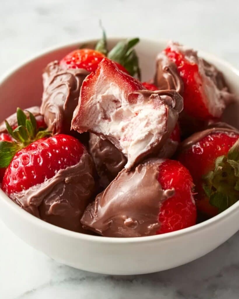 Chocolate Strawberry Yogurt Clusters Recipe