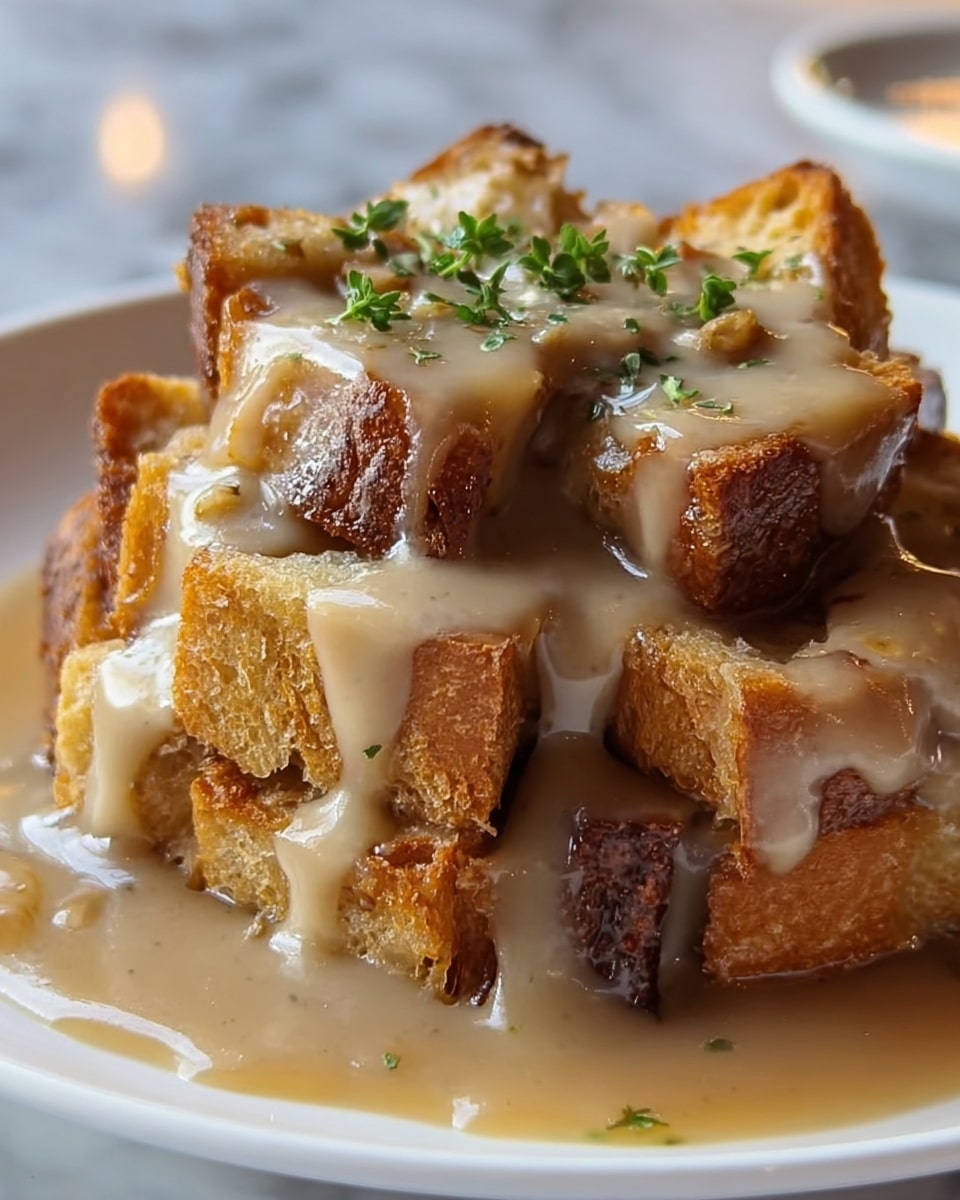 Grandma’s Old-Fashioned Bread Pudding Recipe - Recipe Image