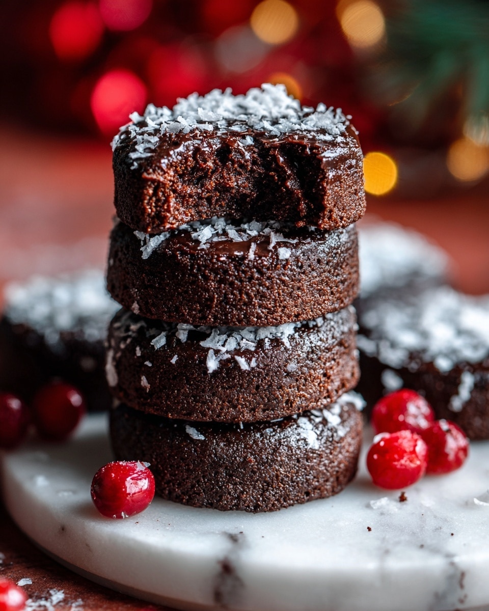 Double Chocolate Snowball Cookies Recipe - Recipe Image