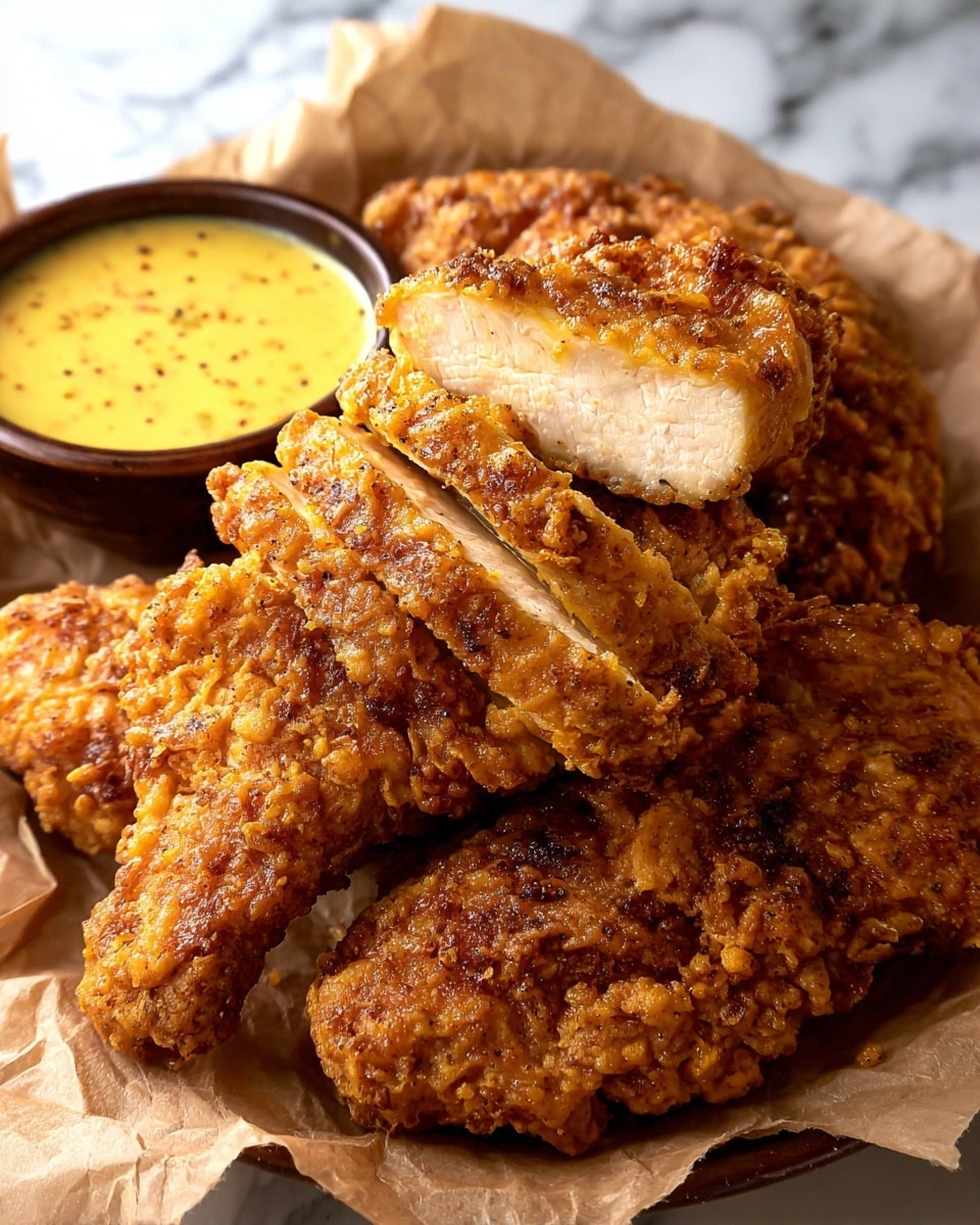 Mustard Chicken Tenders Recipe - Recipe Image