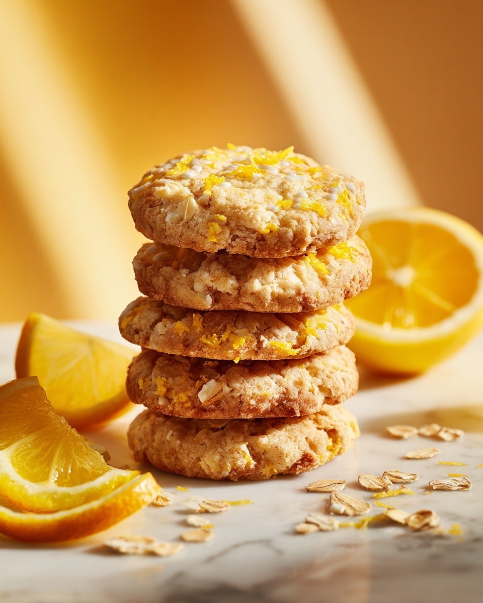Lemon Oatmeal No-Bake Cookies Recipe - Recipe Image