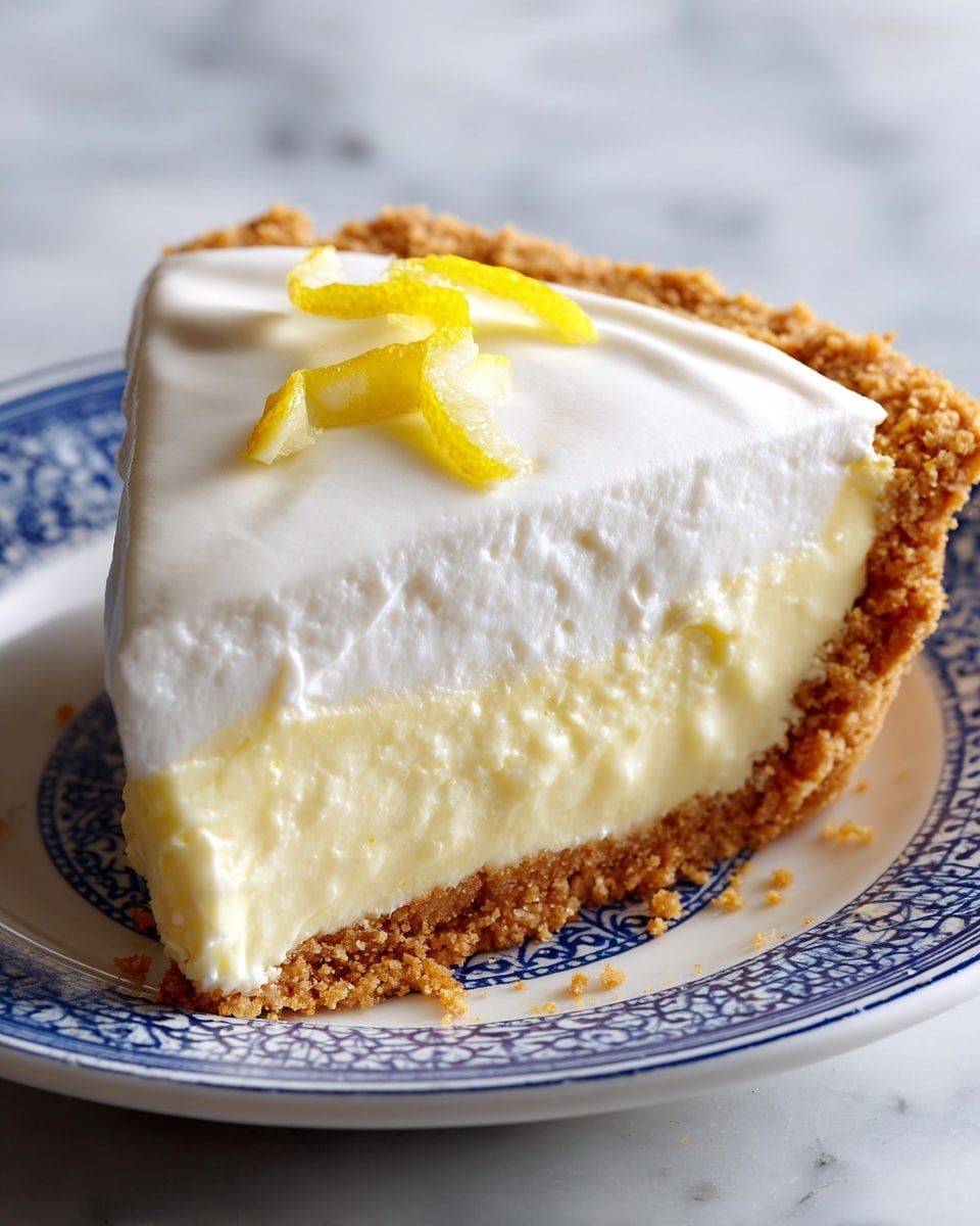 Cream Cheese Lemonade Pie Recipe - Recipe Image