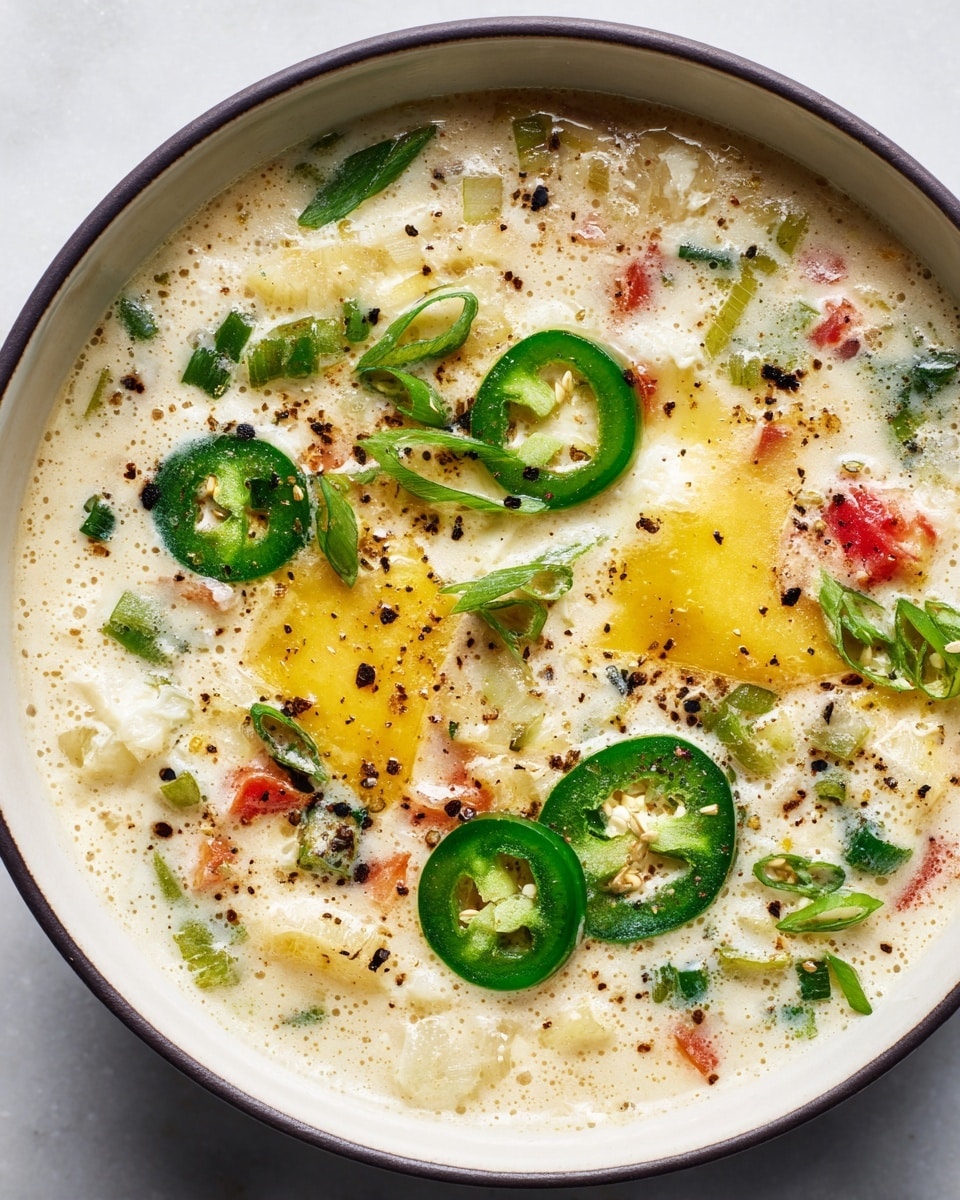 Spicy Jalapeño Popper Soup Recipe - Recipe Image