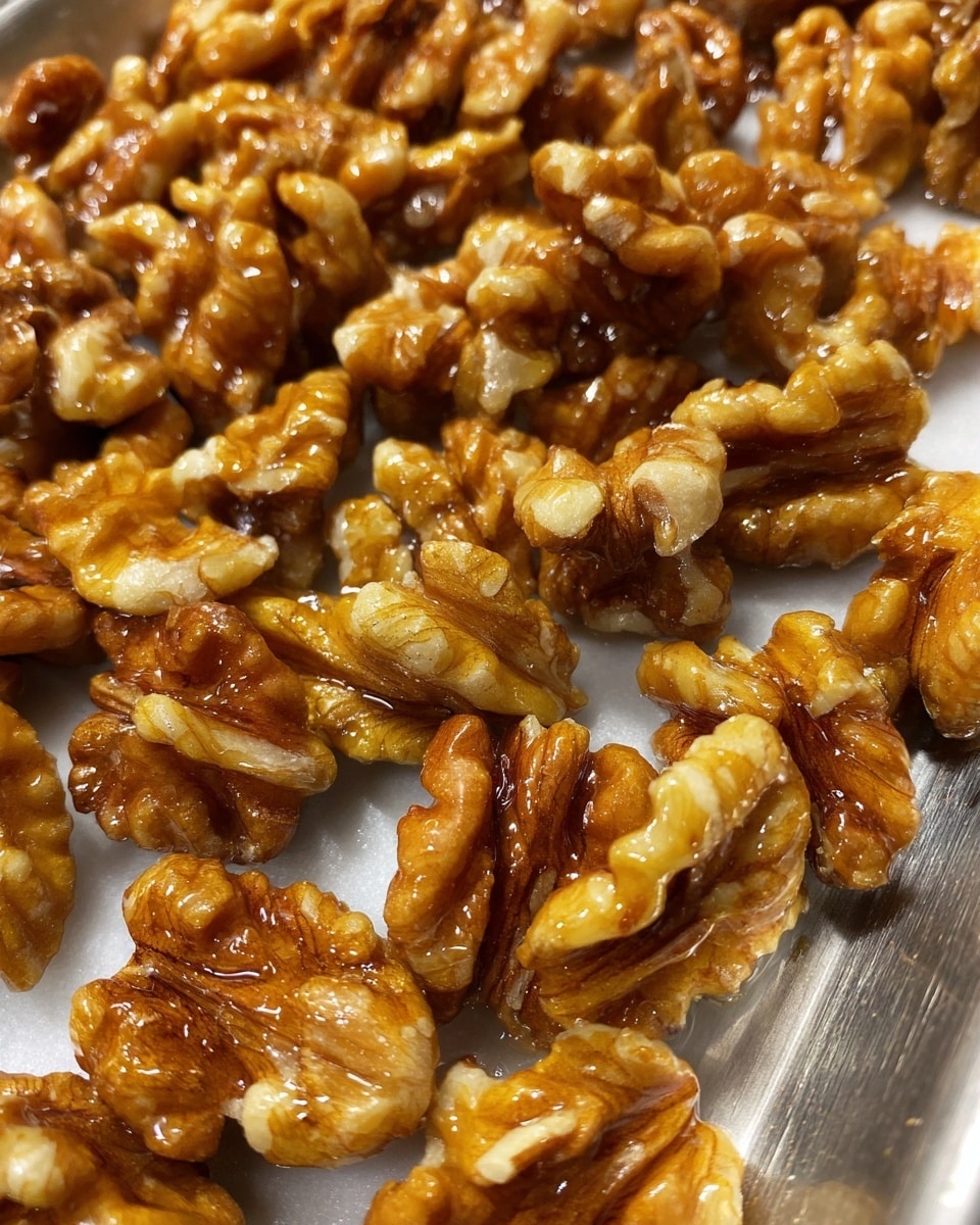 Brown Sugar Candied Walnuts Recipe - Recipe Image