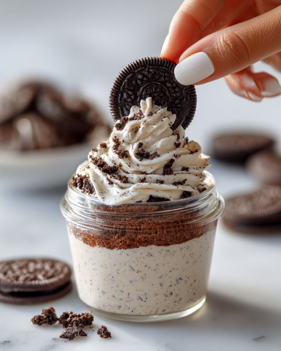 Cookies and Cream Frosting Recipe - Recipe Image