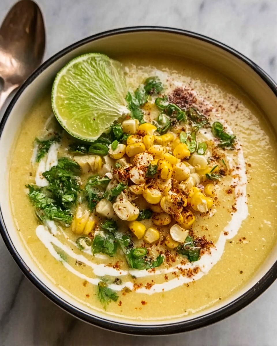 Mexican Street Corn Soup Recipe - Recipe Image