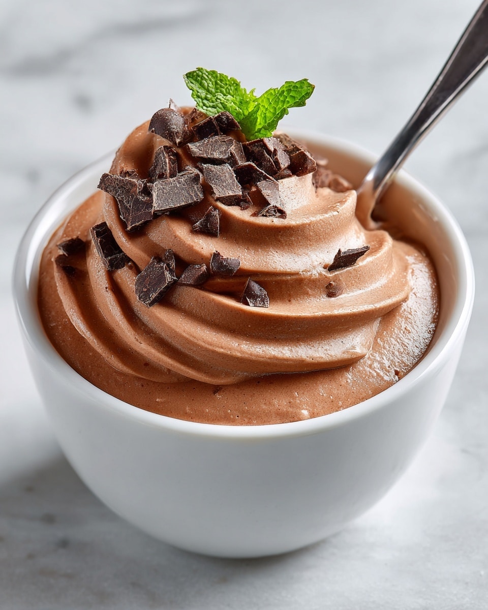 Whipped Chocolate Peanut Butter Dessert Recipe - Recipe Image