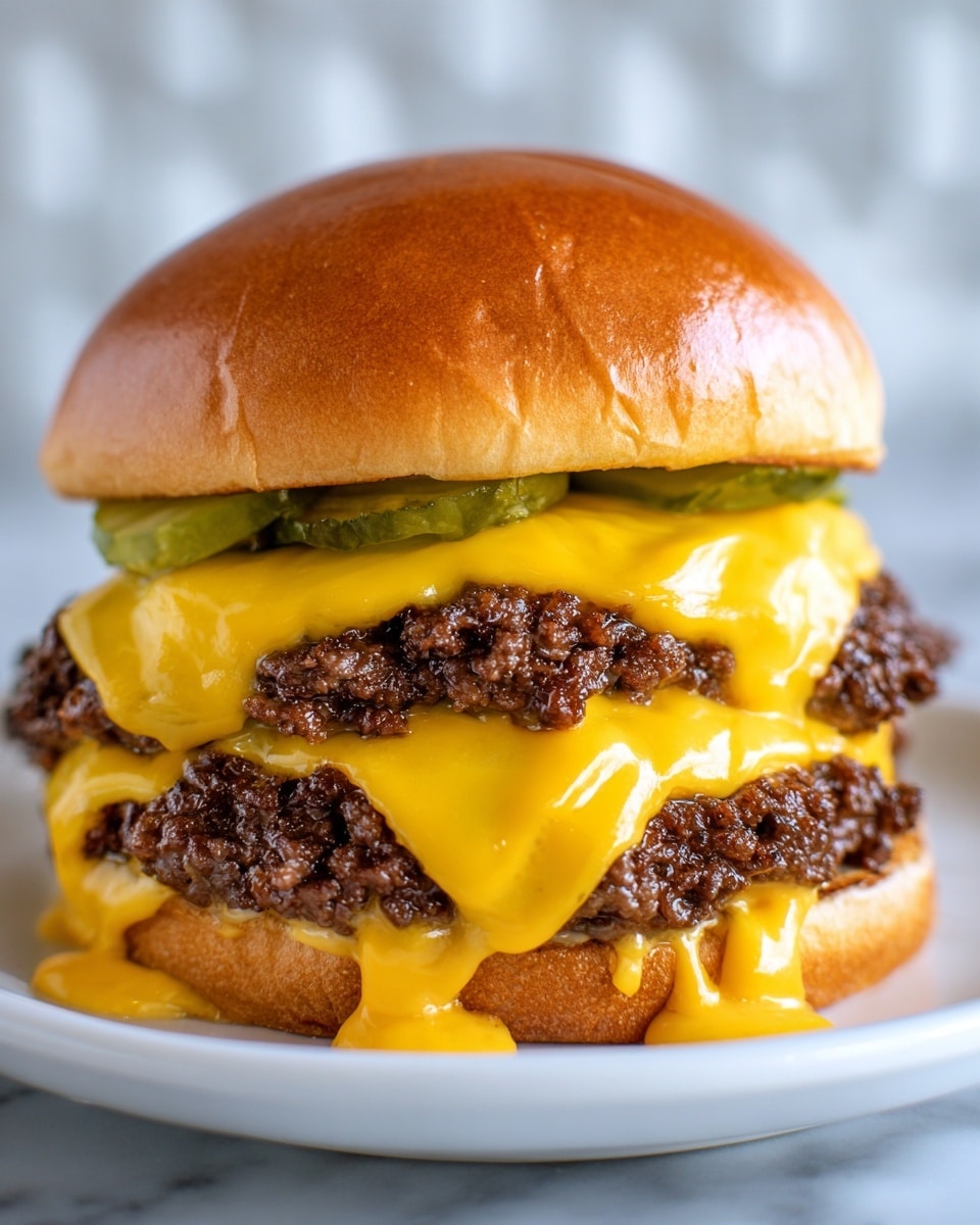 Crockpot Cheeseburgers Recipe - Recipe Image