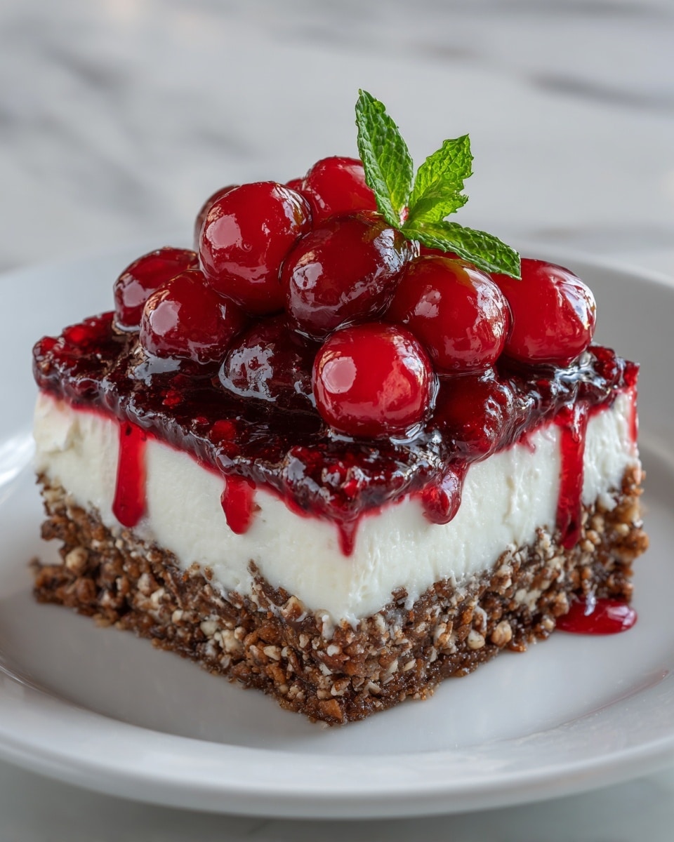 Cherry Cheesecake Lush Recipe - Recipe Image