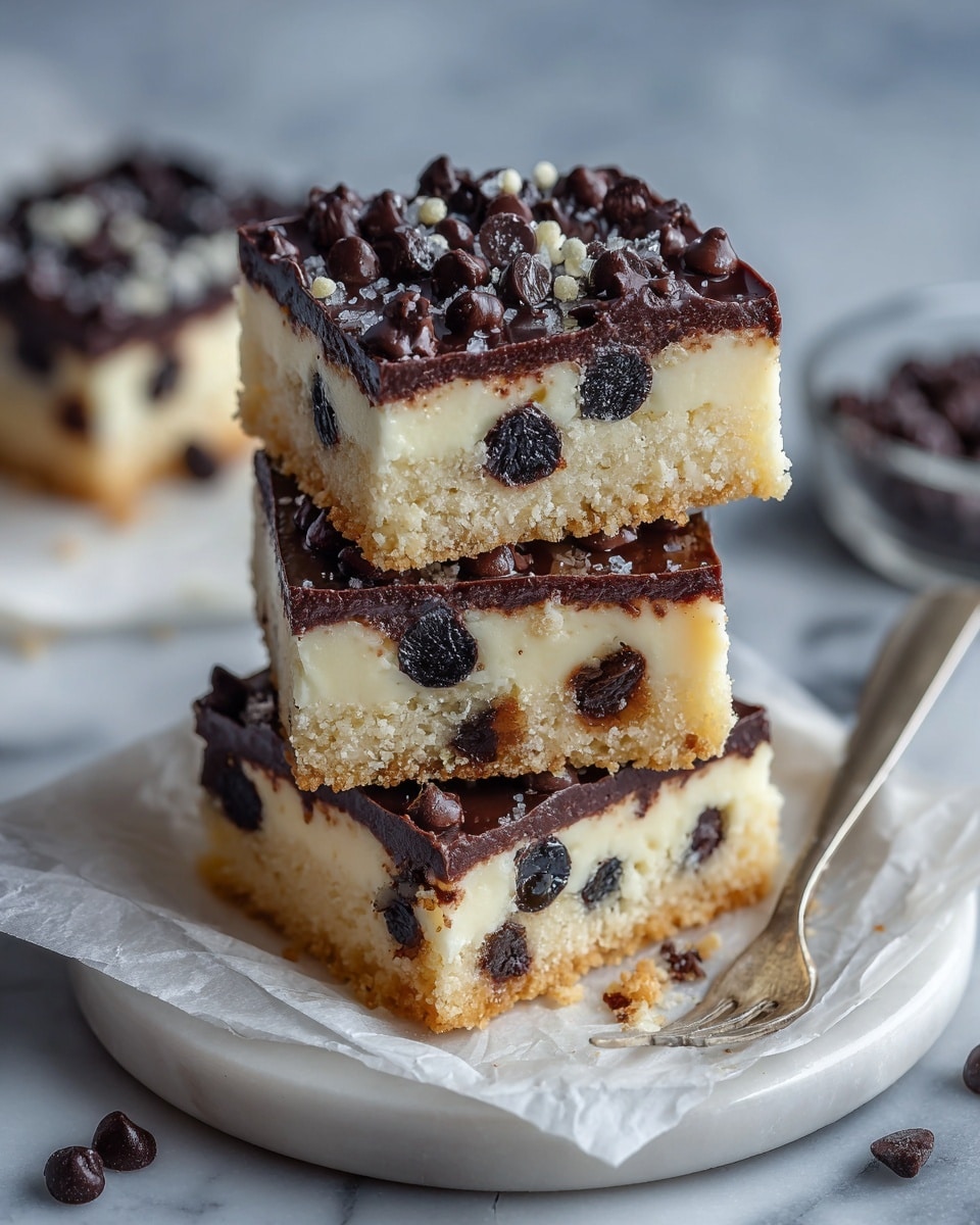 No Bake Cookie Dough Bars: Easy Recipe & Delicious Dessert Recipe - Recipe Image