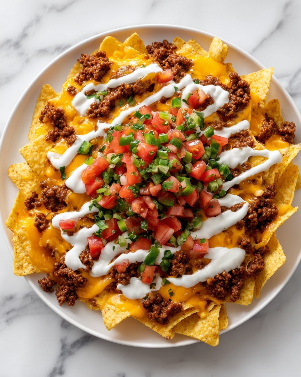 Beef Nachos Supreme Recipe - Recipe Image