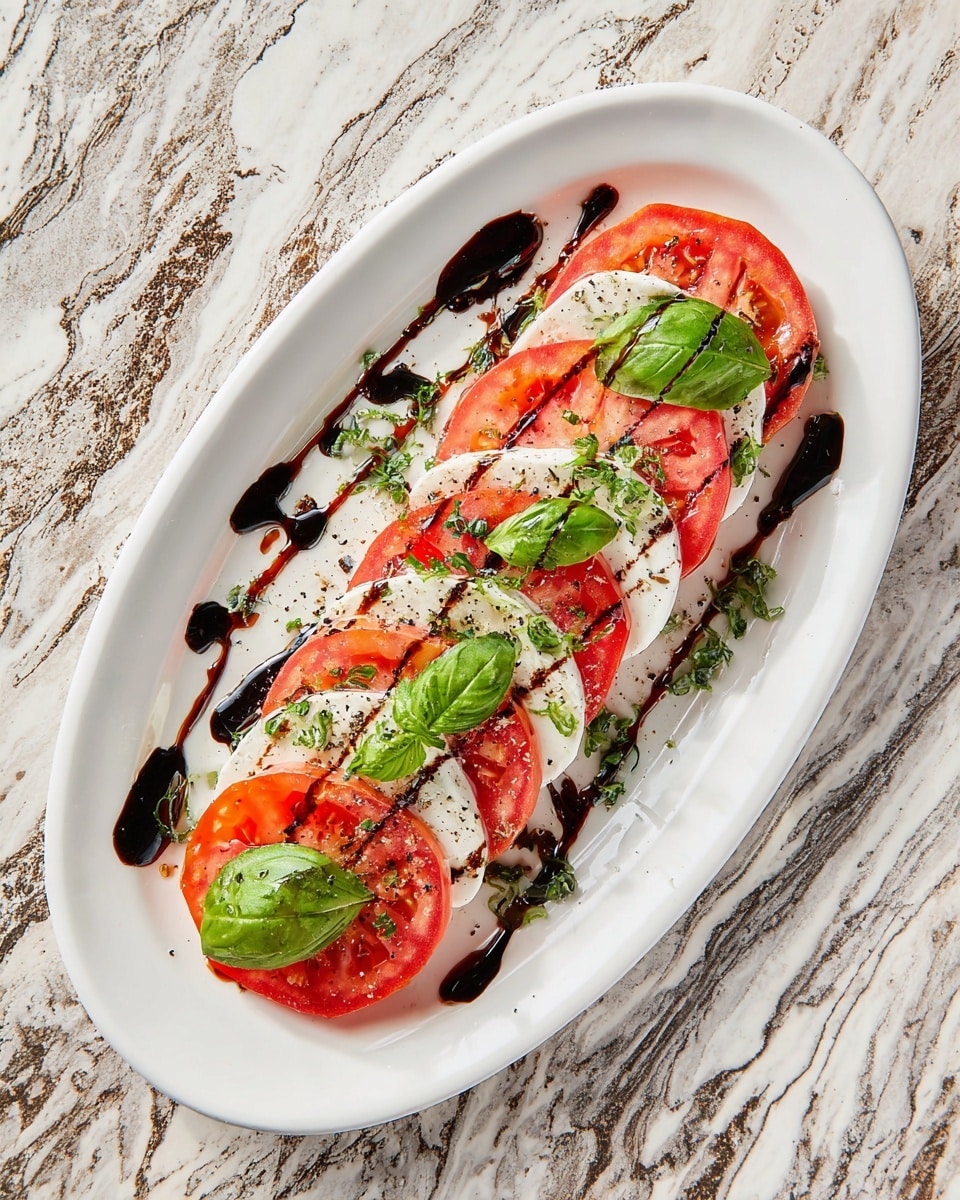 Barefoot Contessa Roasted Tomato Caprese Salad Recipe - Recipe Image
