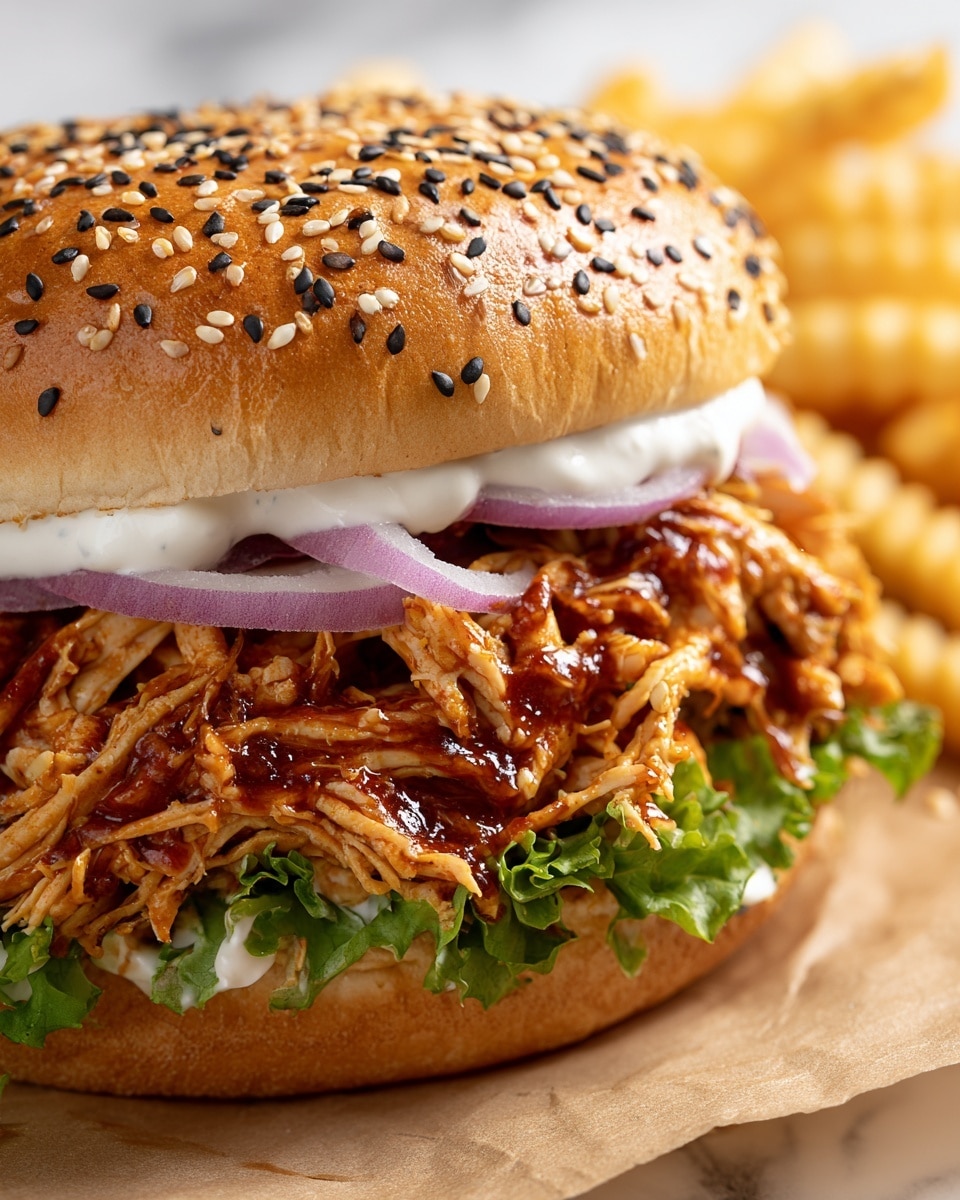 BBQ Ranch Chicken Sandwich Recipe - Recipe Image