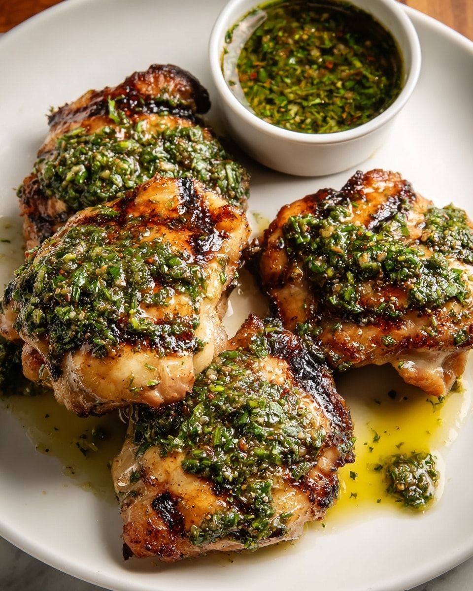 Chimichurri Chicken Thighs Recipe - Recipe Image