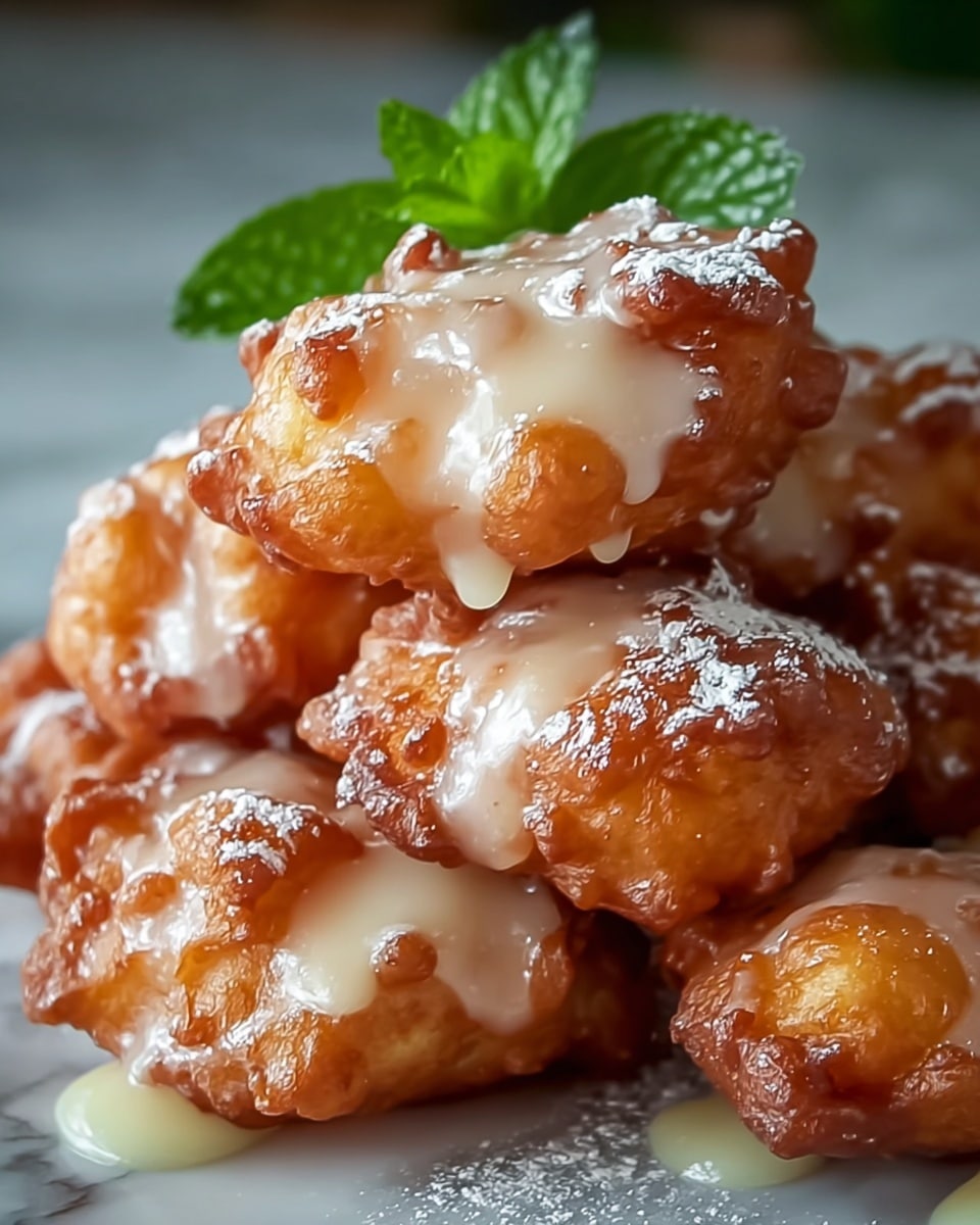 Delicious Fresh Peach Fritters Recipe - Recipe Image