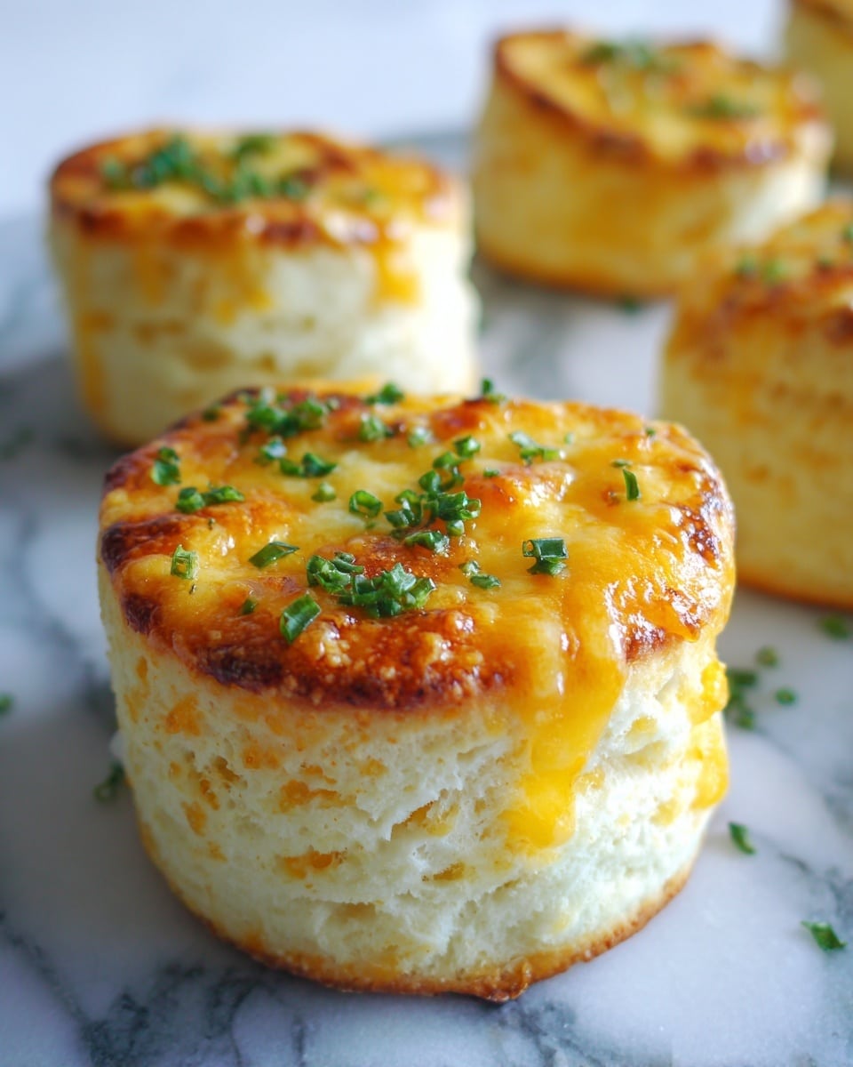 Beef and Cheese Butter Swim Biscuits Recipe - Recipe Image