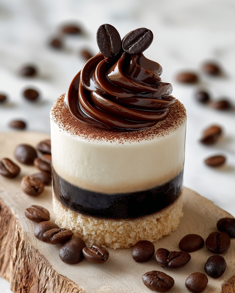 Mini Espresso Cheesecakes Recipe - Recipe Image