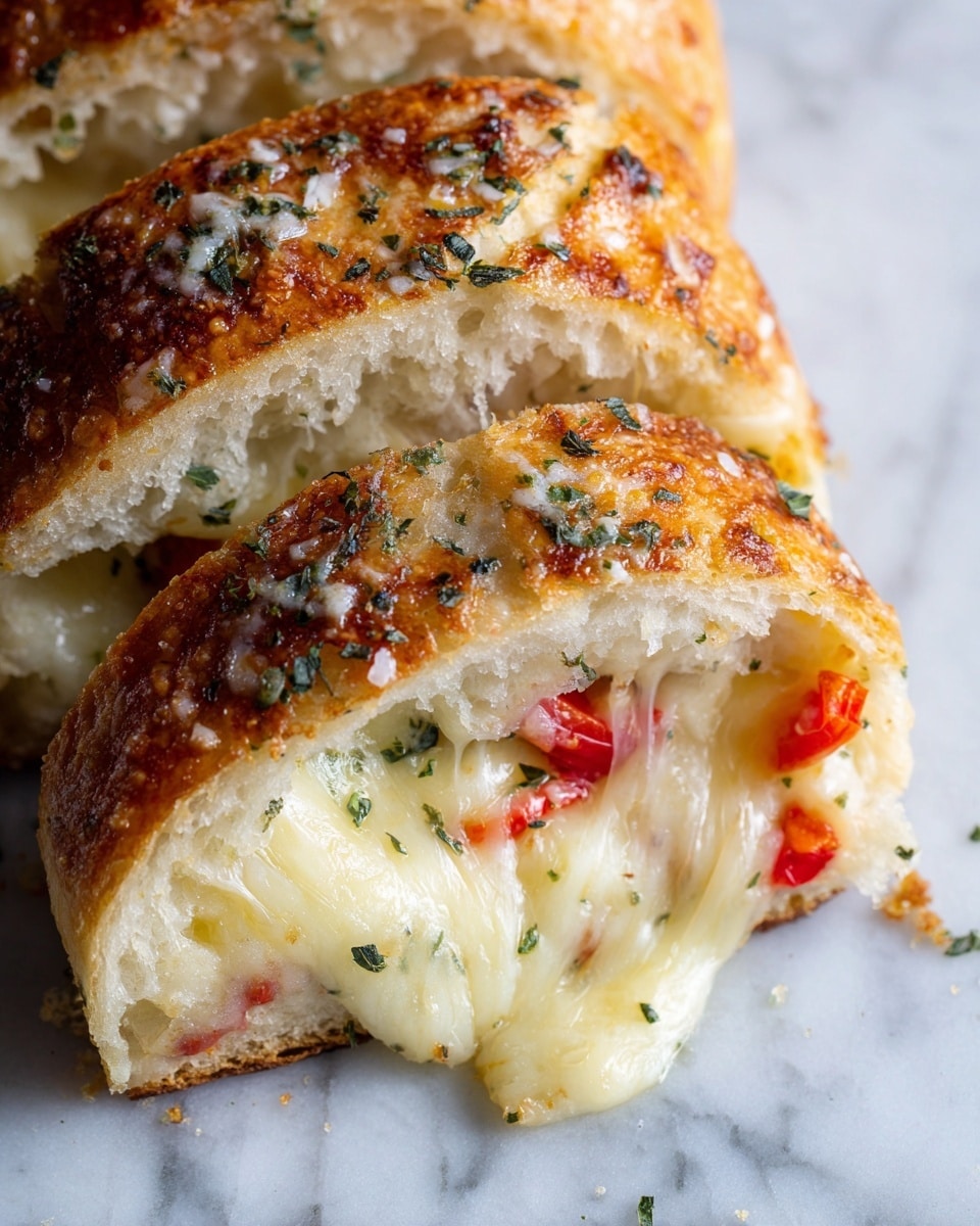Sourdough Discard Italian Stromboli Recipe - Recipe Image