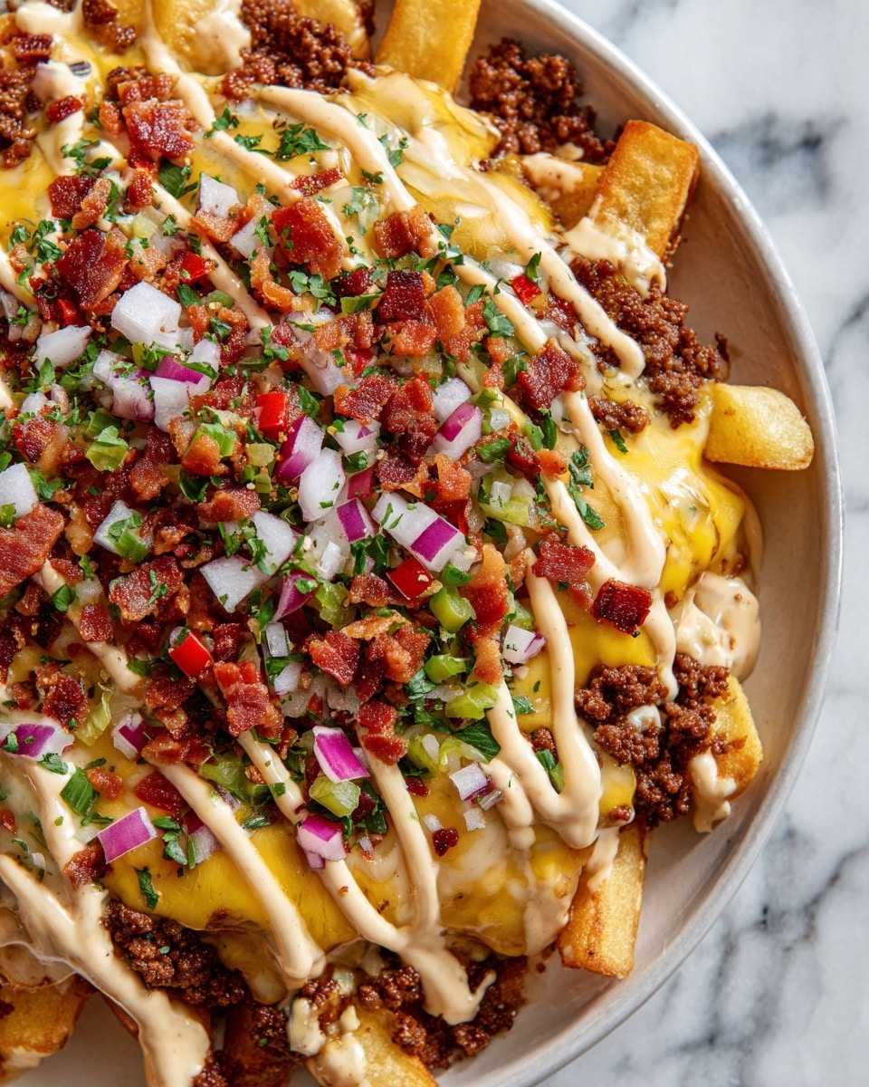 McDonald’s Philly Cheese Stack Loaded Fries Recipe - Recipe Image