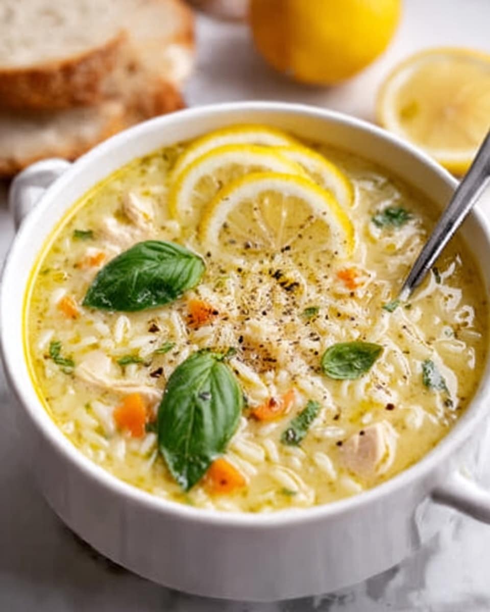 Lemon Orzo Soup for Comfort Recipe - Recipe Image