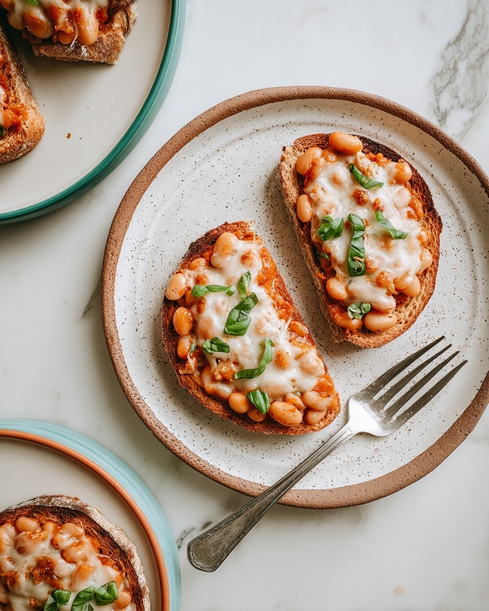 Pizza Beans on Toast Recipe - Recipe Image