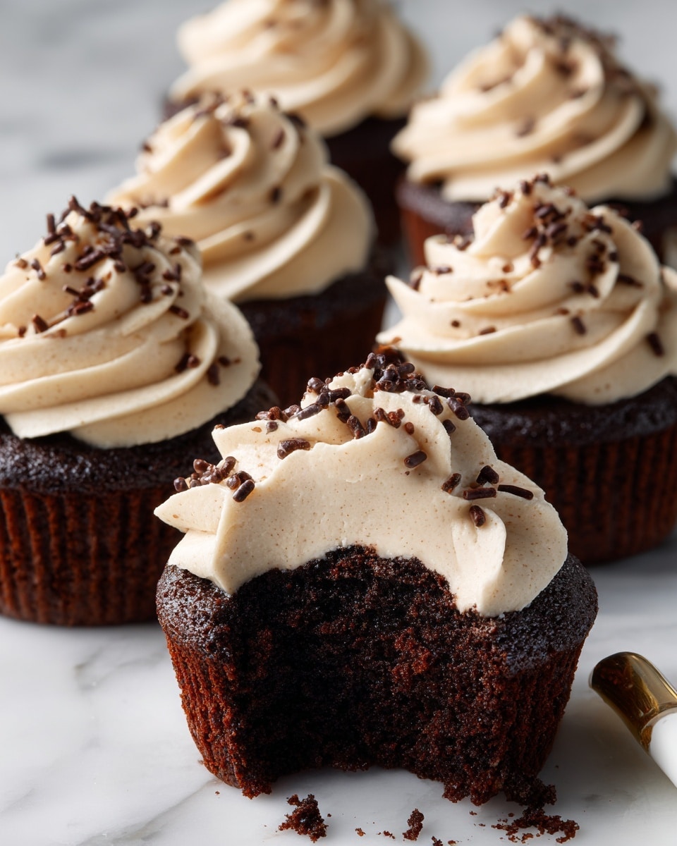 Chocolate Carrot Cake Cupcakes Recipe - Recipe Image