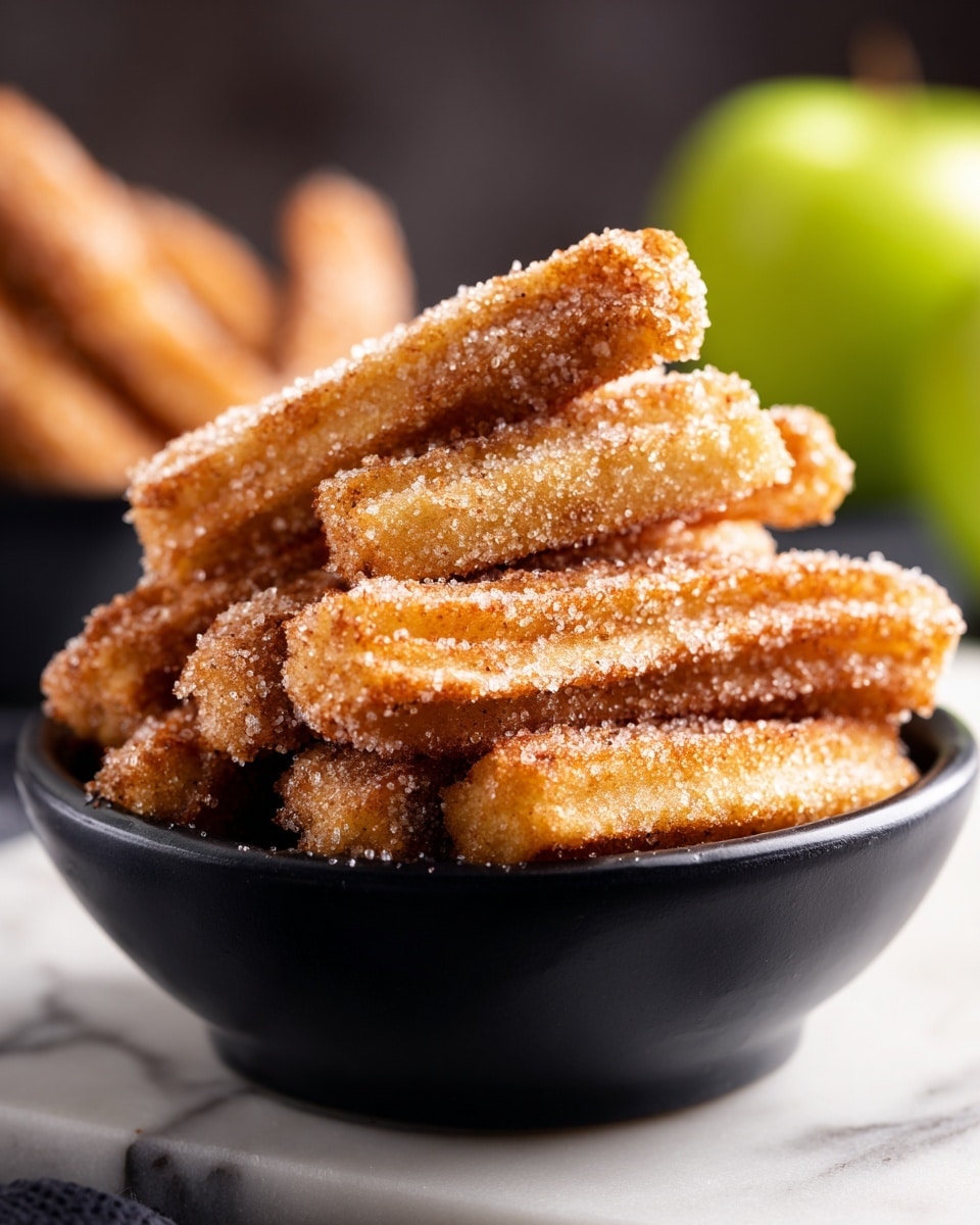 Crispy Air Fryer Apple Fries Recipe - Recipe Image