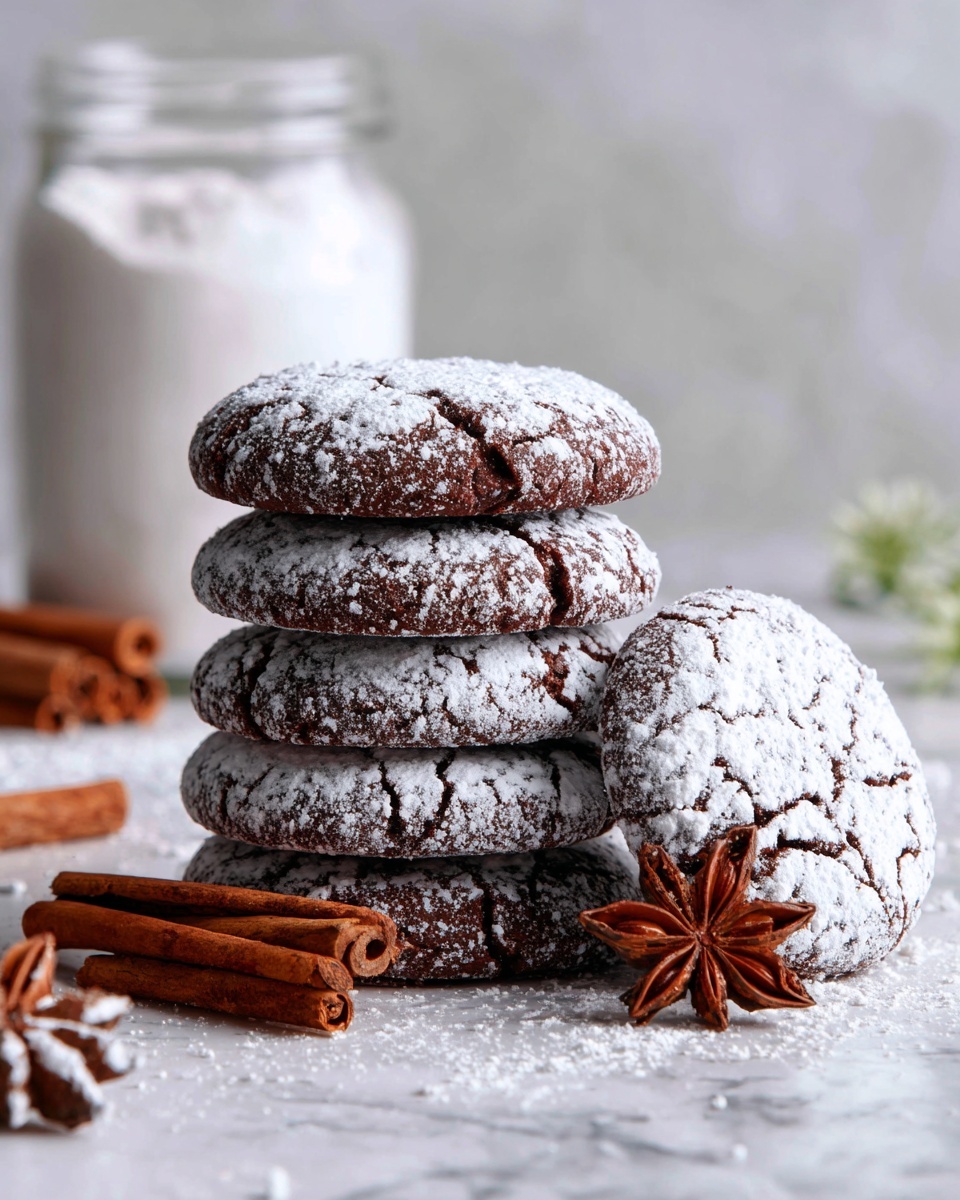 Chocolate-Cinnamon Sugar Cookies Recipe - Recipe Image