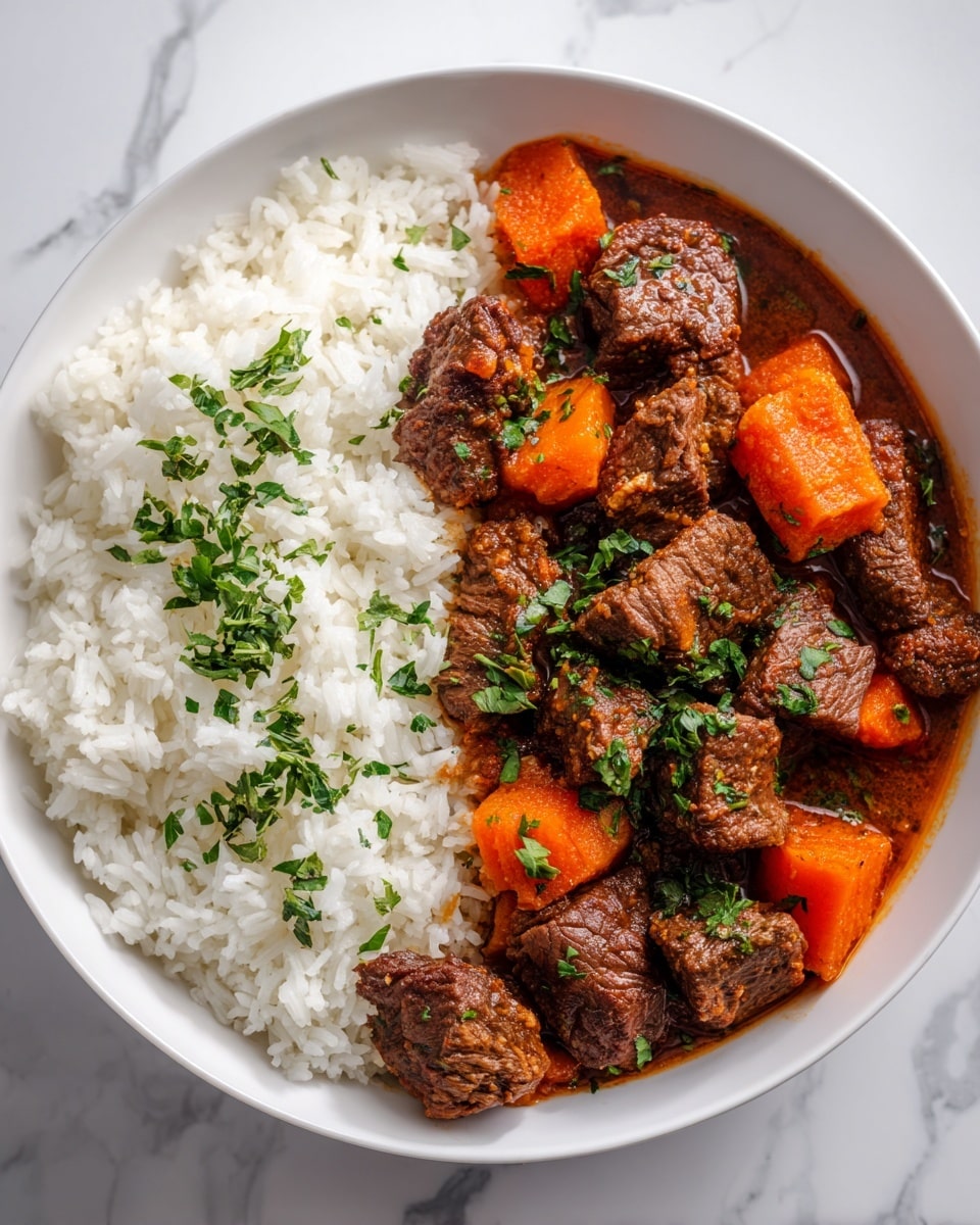 Slow Cooker Beef Madras Recipe - Recipe Image