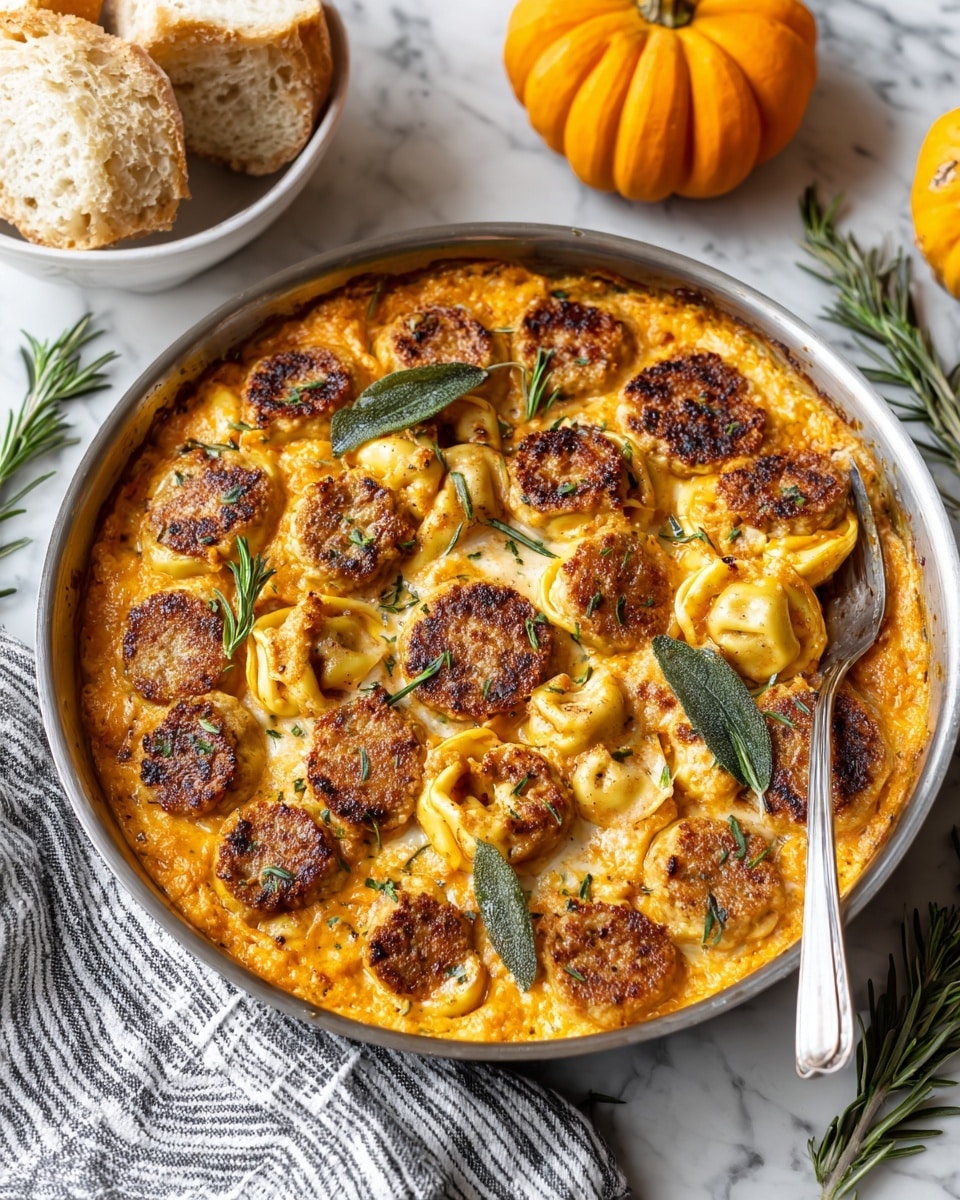Creamy Butternut Squash & Sausage Gnocchi Recipe - Recipe Image