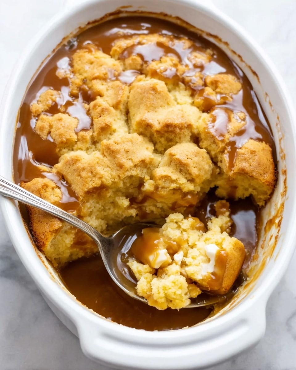 Slow Cooker Caramel Apple Pudding Cake Recipe - Recipe Image