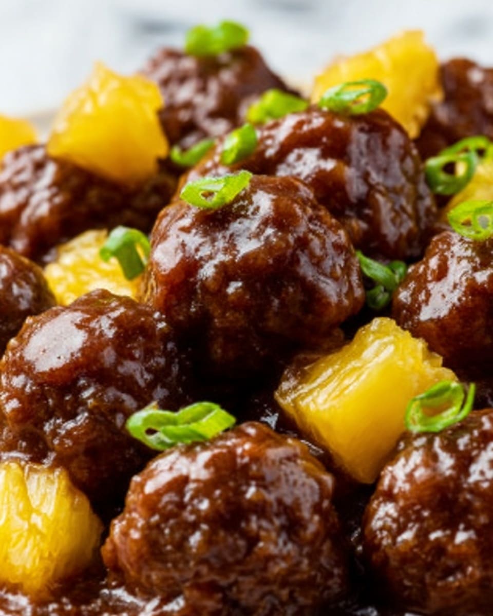 Crockpot Sweet and Sour Meatballs Recipe - Recipe Image